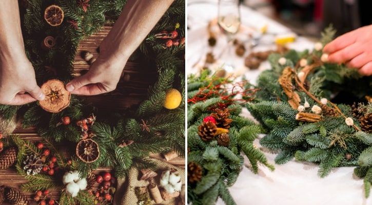 Χριστουγεννιάτικο στεφάνι