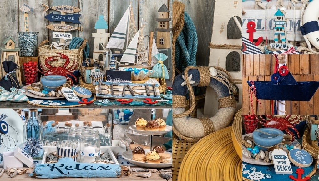 Βάπτιση με θέμα θάλασσα