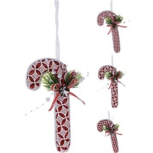 ΣΤΟΛΙΔΙ ΓΛΕΙΦΙΤΖΟΥΡΙ LACE 8Χ17CM 3 ΣΧΕΔΙΑ  ΚΟΚΚΙΝΟ ΛΕΥΚΟ