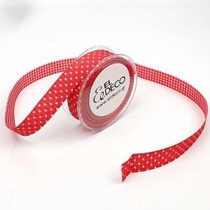 ΚΟΡΔΕΛΑ ΓΚΡΟ ΠΟΥΑ/ΚΑΡΩ 2,5CMX9M (ΚΟΚΚΙΝΟ)