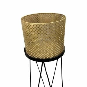 ΑΝΘΟΣΤΗΛΗ / ΚΑΣΠΩ ΜΕΤΑΛΛΙΚΟ ΣΕ ΒΑΣΗ ΧΡΥΣΟ 30Χ108cm