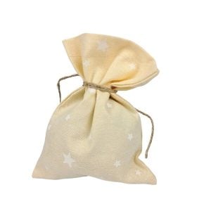 ΠΟΥΓΚΙ ΒΑΜΒΑΚΕΡΟ ΜΕ ΑΣΤΕΡΙΑ ΣΕΤ/10 12Χ16CM (ΚΙΤΡΙΝΟ)