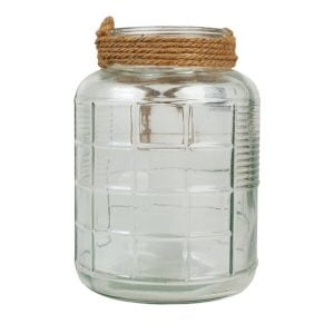 ΦΑΝΑΡΙ ΓΥΑΛΙΝΟ ΚΑΛΟΚΑΙΡΙΝΟ 21,5Χ34CM ΜΕ ΣΧΟΙΝΙ