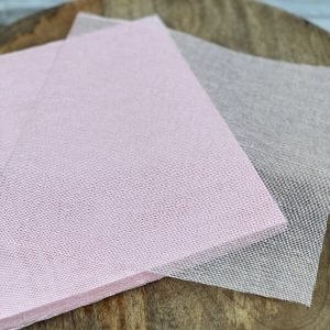 ΜΑΝΤΗΛΙ ΓΑΖΑ ΚΟΛΛΑ ΣΕΤ/50 25Χ25CM (ΡΟΖ)