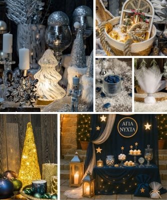 Χριστουγεννιάτικη Βάπτιση Αγοριού με Θέμα_ Άγια Νύχτα