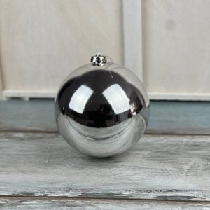 ΧΡΙΣΤΟΥΓΕΝΝΙΑΤΙΚΗ ΜΠΑΛΑ ΑΘΡΑΥΣΤΗ 15CM (ΑΣΗΜΙ)